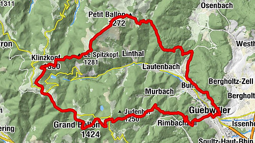 Wandern im Elsass: Tour des Grand Ballon in 3 Tagen