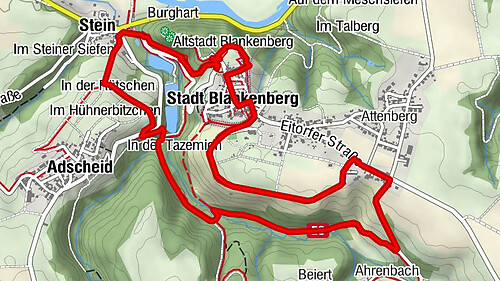 Erlebnisweg Sieg | Burgweg | Stadt Blankenberg