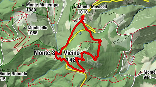 Rondje Monte San Vicino