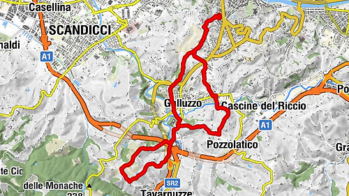 (F)[i]Certosa-S.Cristofano a Viciano-via vecchia Pozzolatico-via del podestà