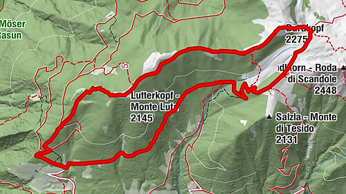 Bergtour Lutterkopf und Durakopf (2145/2275m)