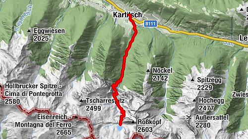 Kartitsch-Obstansersee Hütte