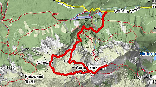 Hochleckenhaus-Brunnkogel-Hochleckenkogel