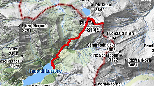 Piz Terri, 3.149 m