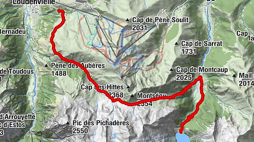 GR10 Pyrenäenweg Etappe 25
