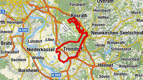 Radtour Sieg | Heide-Rider | Troisdorf