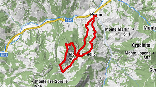 Perino - Vezzera - Tavernaglio - Monte Armelio