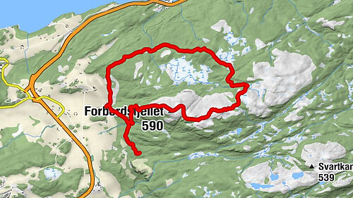 Stjørdal - Forbordsfjellet