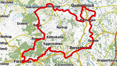 Gehrde - Besterberg - Artländer Dom St. Nikolaus - Bersenbrück