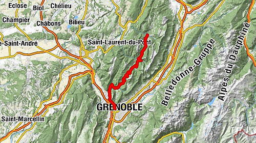 Saint-Pierre-d'Entremont (Isère) - Chapelle Notre-Dame-du-Rosaire - Église Saint-Pierre - Grenoble