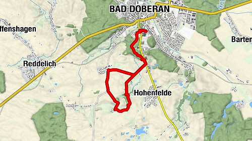 Bad Doberan - Hof Glashagen - Stülow