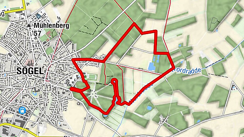 Sögel - Radderuh - Ferienhausgebiet