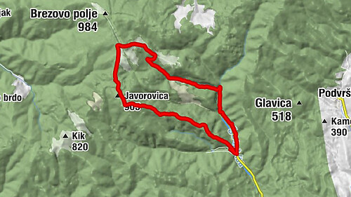 Planinarska kuća Strmac - Javorovica - Izvor Dobra voda - Brodsko-posavska županija