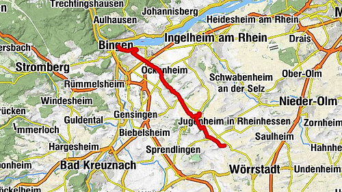 Von Bingen nach Vendersheim bei Wörrstadt #LL2ROM_E011