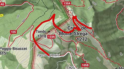 Sassoferrato - Croce del Monte Strega - Monte Strega