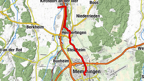 Von Kirchdorf an der Iller nach Memmingen #LL2ROM_E028