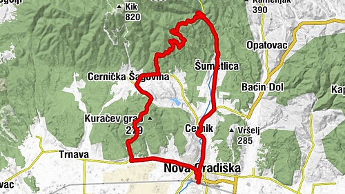 Nova Gradiška - Slavonski biser - Planinarska kuća Strmac - crkva svete Terezije Avilske