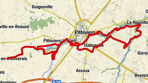 Jouy-en-Pithiverais - Église Saint-Gervais et Saint-Protais - Pithiviers - Chapelle Note Dame de Bon Secours