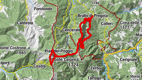 Brallo di Pregola - Monte Chiappo - Rifugio Monte Chiappo