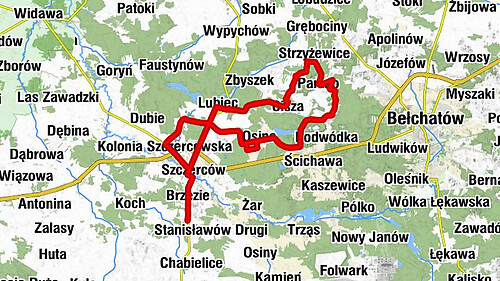 Nowy Świat - Brzezie - Kozłówki - Kościół Najświętszej Maryi Panny Królowej Polski