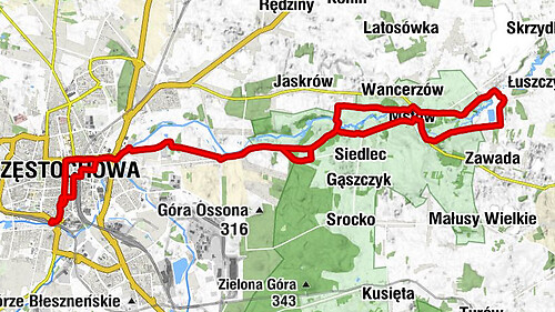 Częstochowa Stradom - Kościół Ewangelicko-Augsburski Wniebowstąpienia Pańskiego - Sanktuarium Świętego Ojca Pio - kaplica cmentarna pw. św. Wojciecha