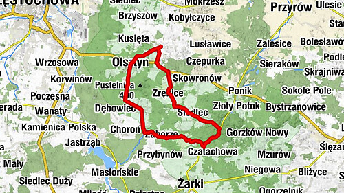 Turów - Turów Dolny - Kościół św. Idziego - Olsztyn