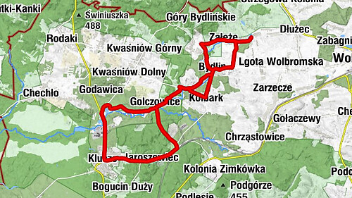 Domaniewice - Kościół pw. Świętej Małgorzaty w Bydlinie - Kaplica pw. Matki Bożej Częstochowskiej - Kościół pw. Świętego Stanisława Biskupa Męczennika