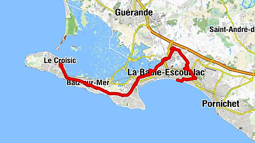 Le Croisic - Mont Esprit - Église Saint-Guénolé - La Baule-Escoublac