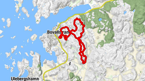 Bovallstrand - Marsellekojan - Gräsnäs