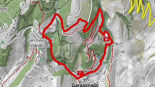 Percorso della Salute Gargagnago - San Giorgio di Valpolicella - Vaio de l’Armaron