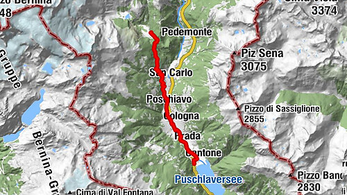 33.09 Cavaglia - Le Prese, Via Albula / Bernina