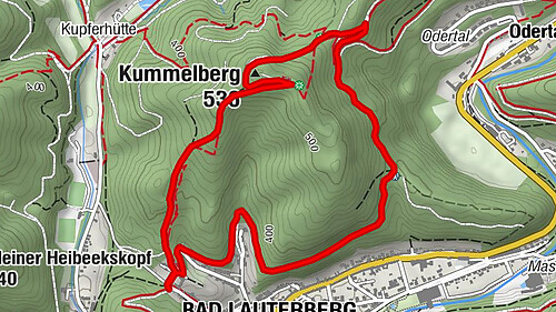 Aufstieg zum Bismarckturm