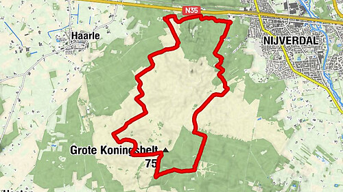 Donkers paars