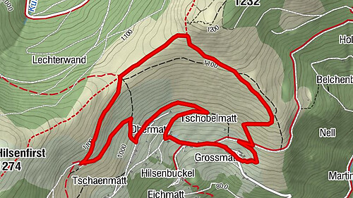 Wanderung Bauernhof-Auberge Hilsen - ein Panorama des Grand Ballon